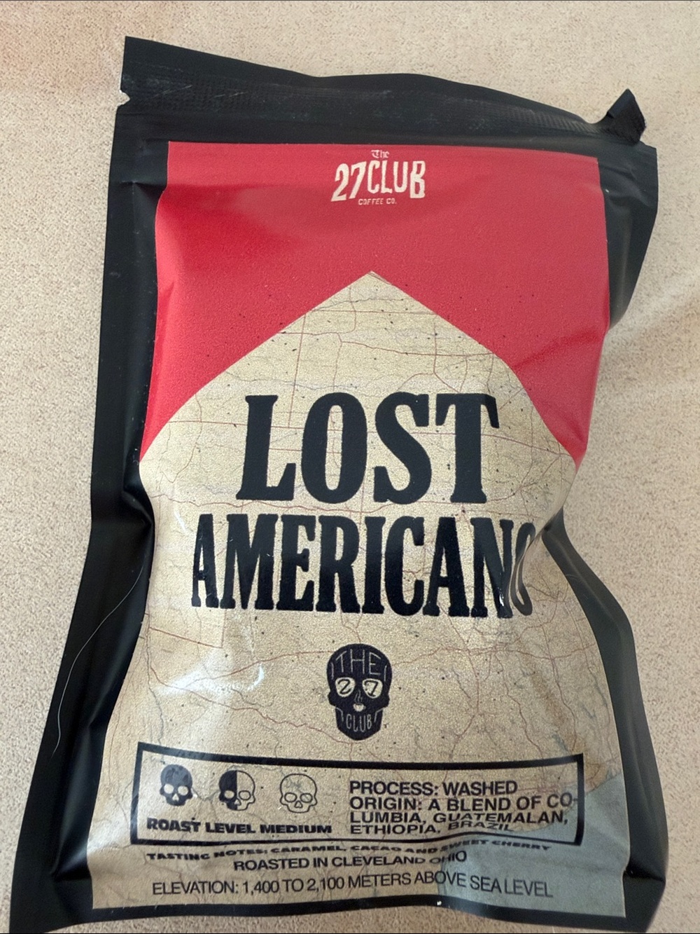 New not opened, 27 Club Lost Americana Red Coffee Gift Pack - Picture 4 of 6